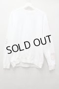 【SALE】LEGENDA カットソー.Graffiti Art Sweat Shirt スウェット /ホワイト/M O-22-05-14-061-LE-to-YM-ZT314