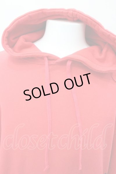 画像2: Moonage Devilment(清春) パーカー.Embroidery Pull Hoodie /レッド/46 O-22-05-14-101-Mo-to-YM-ZT488 (2)