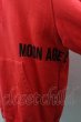 画像3: Moonage Devilment(清春) パーカー.Embroidery Pull Hoodie /レッド/46 O-22-05-14-101-Mo-to-YM-ZT488 (3)