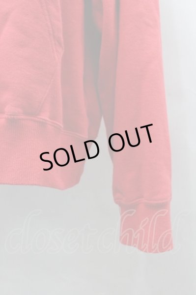 画像4: Moonage Devilment(清春) パーカー.Embroidery Pull Hoodie /レッド/46 O-22-05-14-101-Mo-to-YM-ZT488 (4)