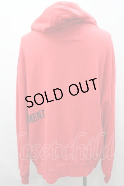 画像5: Moonage Devilment(清春) パーカー.Embroidery Pull Hoodie /レッド/46 O-22-05-14-101-Mo-to-YM-ZT488 (5)