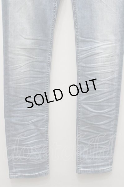 画像3: JURY BLACK パンツ.加工スキニーデニム /インディゴ/L O-22-05-16-075-JU-pa-YM-ZT327 (3)