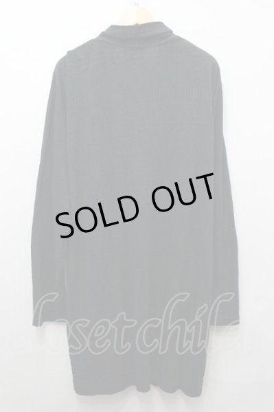 画像4: Wrouge カーディガン.ジャガード織りロング /ブラック/L O-22-05-16-009-Wr-to-YM-ZT333 (4)