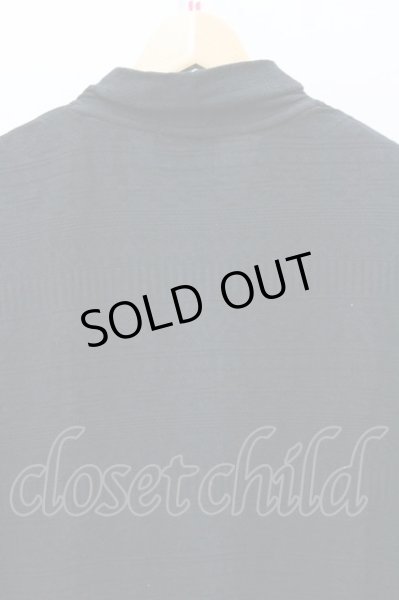 画像5: Wrouge カーディガン.ジャガード織りロング /ブラック/L O-22-05-16-009-Wr-to-YM-ZT333 (5)