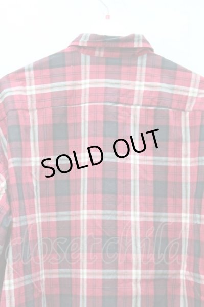 画像5: VANQUISH シャツ.ドッキングBIG /レッド/ O-22-05-22-021-VA-sh-YM-ZT265 (5)