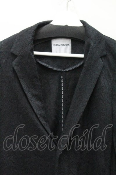 画像2: BUFFALO BOBS カーディガン.LORETO-LOTUS(ロレートロータス)レースカーディガンチェスター /ブラック/1-2 O-22-05-22-003-BU-to-YM-ZT195 (2)