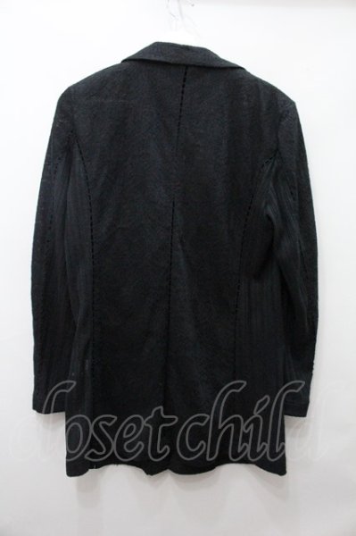 画像4: BUFFALO BOBS カーディガン.LORETO-LOTUS(ロレートロータス)レースカーディガンチェスター /ブラック/1-2 O-22-05-22-003-BU-to-YM-ZT195 (4)