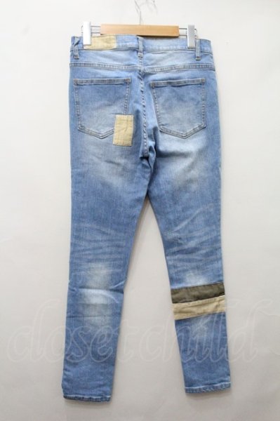 画像4: CAMBIO パンツ.パッチスキニー /ライントインディゴ/S O-22-05-22-042-CA-pa-YM-ZT325 (4)