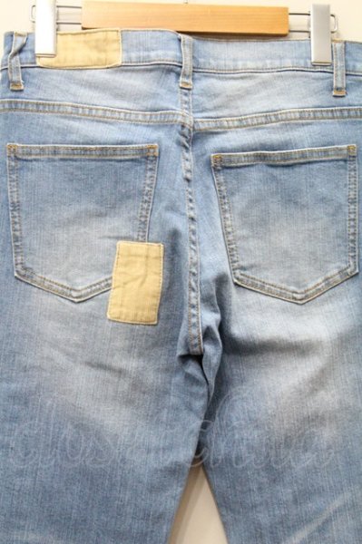 画像5: CAMBIO パンツ.パッチスキニー /ライントインディゴ/S O-22-05-22-042-CA-pa-YM-ZT325 (5)