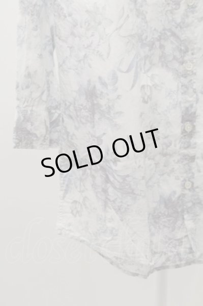 画像3: GOSTAR DE FUGA シャツ.七分袖花柄 /ホワイト/46 O-22-05-26-012-GO-sh-YM-ZT386 (3)