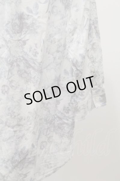 画像5: GOSTAR DE FUGA シャツ.七分袖花柄 /ホワイト/46 O-22-05-26-012-GO-sh-YM-ZT386 (5)