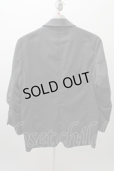 画像5: semanticdesign ジャケット.シャーリング七分袖テーラード /グレー/M O-22-05-30-008-se-ja-YM-ZT265 (5)