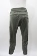 画像3: junhashimoto パンツ.SIDE STRIPE JERSEY /カーキ/2 O-22-05-30-118-ju-pa-YM-ZT320 (3)