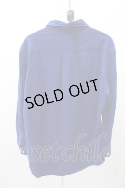 画像4: HARE シャツ.リネン七分袖 /ブルー/M O-22-06-02-004-HA-sh-YM-ZT330 (4)