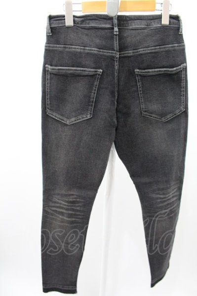 画像4: Roshell パンツ.スーパーストレッチクラッシュアンクル /ブラック/M O-22-06-02-044-Ro-pa-YM-ZT320 (4)