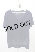 【セール】wjk Tシャツ.Vネック /ネイビー/S O-22-06-02-003-wj-ts-YM-ZT267