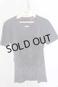 【セール】Wrouge Tシャツ.ペイズリー柄 /ネイビー/S O-22-06-07-031-Wr-ts-YM-ZT321