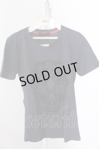 【セール】Wrouge Tシャツ.ペイズリー柄 /ネイビー/S O-22-06-07-031-Wr-ts-YM-ZT321