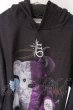 画像2: TRAVAS TOKYO パーカー.Angel & Devil bear Hoodie /ブラック/F O-22-06-07-055-TR-to-YM-ZT106 (2)