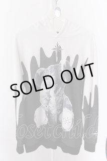 【TRAVAS TOKYO】Angel &amp; Devil bear Hoodie TRAVAS TOKYO パーカー.Angel & Devil bear Hoodie /ブラック/F O-22