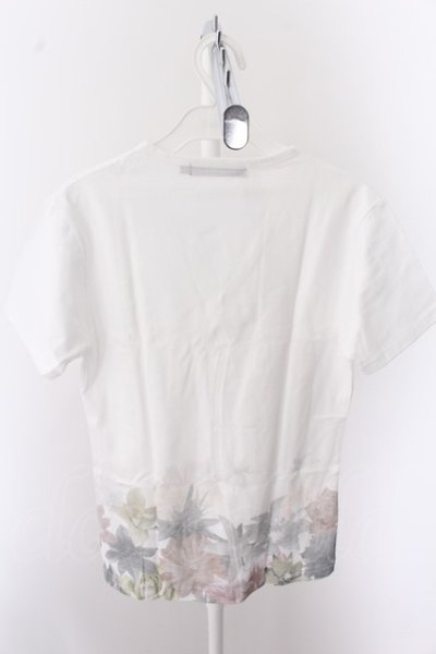 画像2: 【SALE】FUGA Tシャツ.MARCIALE グラデーションフラワー /ホワイト/44 O-22-06-07-077-FU-ts-YM-ZT369