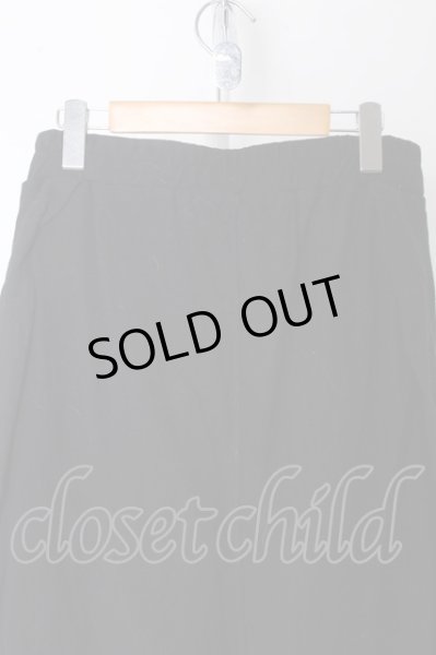 画像4: NILoS パンツ.TWISTED CROTCH EASY PANTS /ブラック/3 O-22-06-09-040-ET-pa-YM-ZT023 (4)