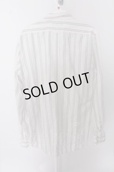 画像5: 5351pour les Hommes シャツ.先染リネンワッシャー /ホワイト/48 O-22-06-09-058-53-sh-YM-ZT321 (5)