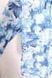 画像3: Luv maison シャツ.ボタニカル総柄六分袖 /ブルー/44 O-22-06-13-070-Lu-sh-YM-ZT319 (3)