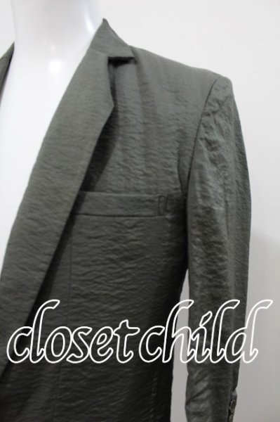 画像2: semanticdesign ジャケット.1B半袖テーラード /カーキ/M O-22-06-15-010-se-ja-YM-ZT319 (2)