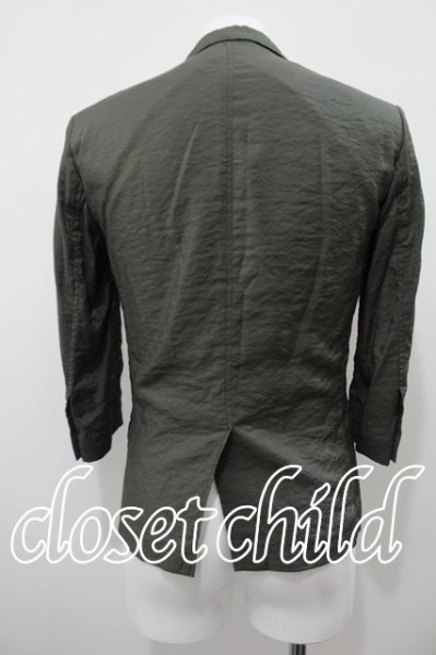 画像3: semanticdesign ジャケット.1B半袖テーラード /カーキ/M O-22-06-15-010-se-ja-YM-ZT319 (3)