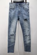【セール】H&M パンツ.ダメージスキニーデニム【現在買取対象外】 /インディゴ/30/32 S-22-06-18-1005-H&-pa-KN-ZT261