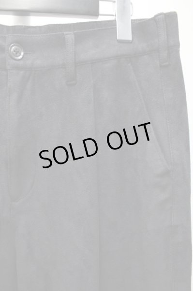 画像3: FUGA パンツ.Suburb フェイクスエードガウチョ /ブラック/44 S-22-06-18-1030-FU-pa-KN-ZT226 (3)