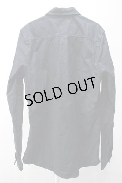 画像2: GOSTAR DE FUGA シャツ.イタリアンカラーオックス /ネイビー/46 S-22-06-18-1038-GO-sh-KN-ZT305 (2)