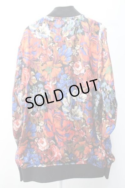 画像2: NO ID. ジャケット.フラワーパターンMA-1-BLZ /ブラック/ONE S-22-06-18-1050-NO-ja-KN-ZT300 (2)