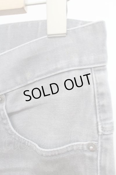 画像2: Zero by TORNADO MART パンツ.加工ストレッチクロップド /グレー/M O-22-06-22-075-Ze-pa-YM-ZT357 (2)