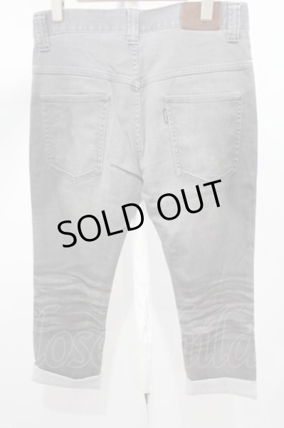 画像3: Zero by TORNADO MART パンツ.加工ストレッチクロップド /グレー/M O-22-06-22-075-Ze-pa-YM-ZT357 (3)