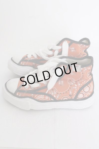 画像2: Maison MIHARAYASUHIRO スニーカー.BANDANA HI-PETERSON- /オレンジ/40 T-22-06-24-039-MA-za-KN-ZT2000 (2)