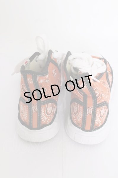 画像3: Maison MIHARAYASUHIRO スニーカー.BANDANA HI-PETERSON- /オレンジ/40 T-22-06-24-039-MA-za-KN-ZT2000 (3)