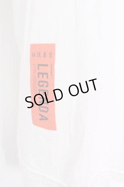 画像4: LEGENDA Tシャツ.Flower art embroidery /ホワイト/F O-22-06-26-060-LE-ts-YM-ZT323 (4)