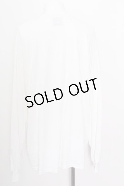 画像3: KMK(KINGLY MASK) カットソー.ロゴプリントプルオーバー /ホワイト/ O-22-06-26-064-KM-to-YM-ZT319 (3)