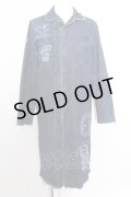 【SALE】SMACK ENGINEER コート.BROKEN ZIP COAT /インディゴ/L O-22-06-26-076-SM-ja-YM-ZT507