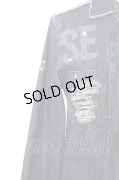 画像3: SMACK ENGINEER コート.BROKEN ZIP COAT /インディゴ/L O-22-06-26-076-SM-ja-YM-ZT507 (3)