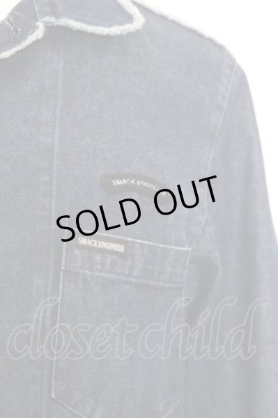 画像4: SMACK ENGINEER コート.BROKEN ZIP COAT /インディゴ/L O-22-06-26-076-SM-ja-YM-ZT507 (4)