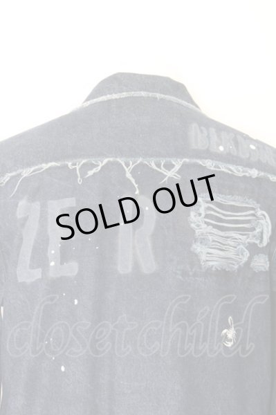 画像5: SMACK ENGINEER コート.BROKEN ZIP COAT /インディゴ/L O-22-06-26-076-SM-ja-YM-ZT507 (5)