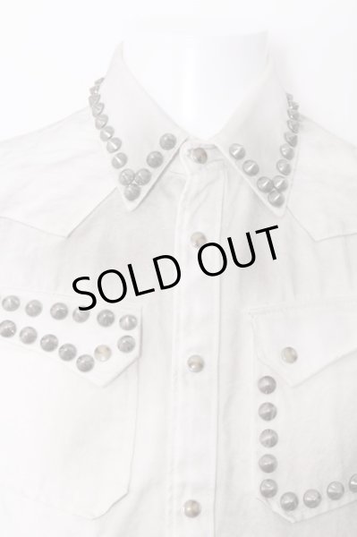 画像2: FUGA シャツ.(渋谷店限定)LIMITED DENIM SHIRTS /ホワイト/46 O-22-06-26-079-FU-sh-YM-ZT450 (2)