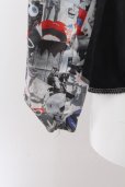画像3: 【セール】JURY BLACK ジャケット.総柄シャツ /パターン/M O-22-06-26-019-JU-ja-YM-ZT319