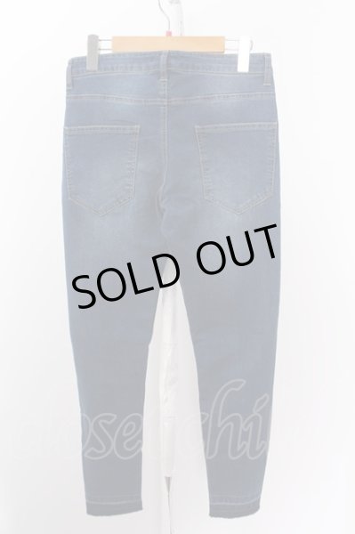 画像3: Roshell パンツ.クラッシュスキニーデニム /ライトインディゴ/S O-22-06-27-031-Ro-pa-YM-ZT318 (3)