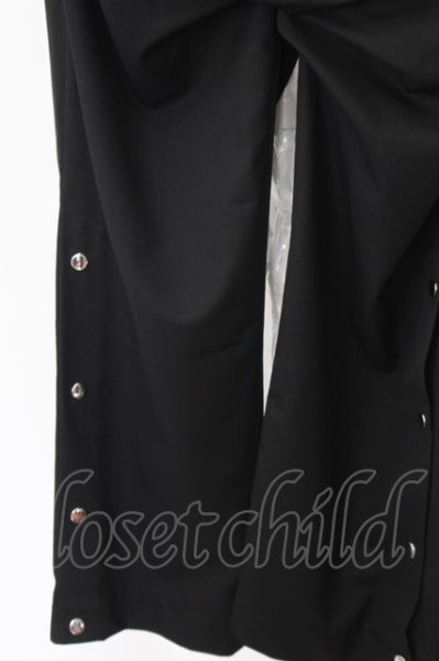 画像3: A'GEM9 パンツ.レイヤードスラックス /ブラック/M O-22-06-27-050-ET-pa-YM-ZT223 (3)