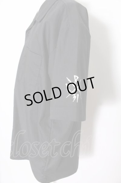 画像3: KRY clothing シャツ.NAMIDA WORK　オープンカラー開襟 /ブラック/XXL O-22-06-27-074-KR-sh-YM-ZT392 (3)