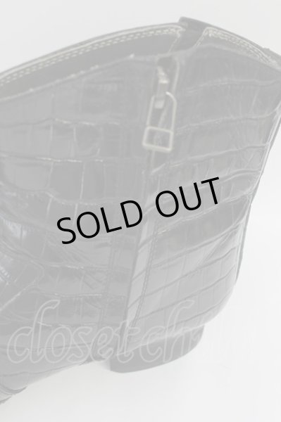 画像5: 5351pour les Hommes ブーツ.クロコ型押し /ブラック/46 T-22-06-29-026-53-sho-KN-ZT1000 (5)